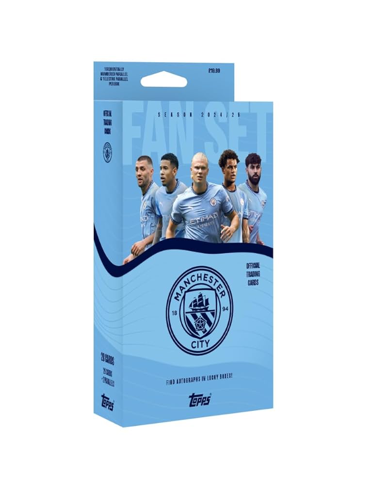 TOPPS / MANCHESTER CITY FAN SET / 2024/25