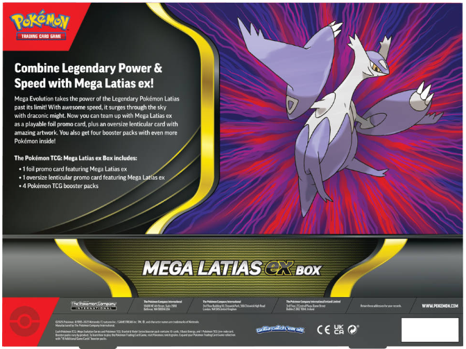 Pokemon TCG Mega Latias EX box set (EN)