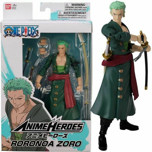 Jointed Figure One Piece Anime Heroes - Roronoa Zoro 17 cm-0