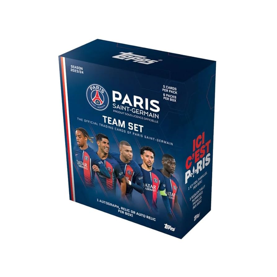 TOPPS / PSG VOETBAL TEAM SET / 2023/24