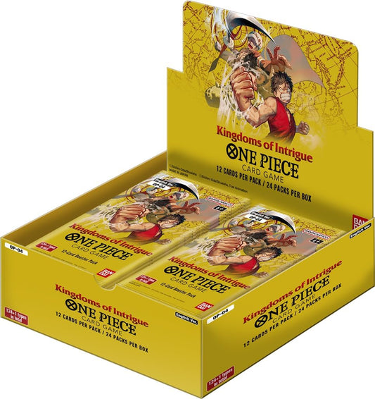 ONE PIECE CARD GAME OP-04 / KINGDOMS OF INTRIGUE / BOOSTERBOX