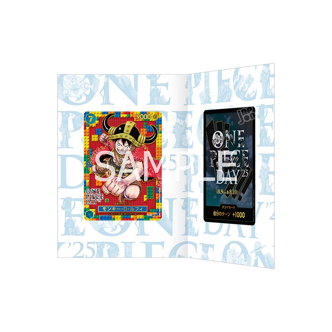One Piece Card Game – DAY ‘25 Promo Kaart (Luffy P-110 & 2025 DON!!)