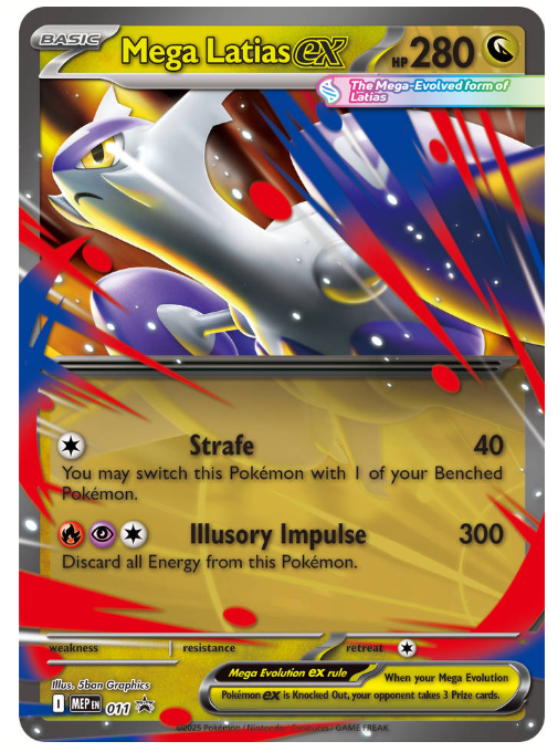 Pokemon TCG Mega Latias EX box set (EN)