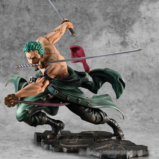 One Piece 10CM Roronoa Zoro Figure Toy-0