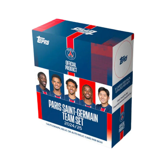 TOPPS - PSG VOETBAL TEAM SET / 2024/25
