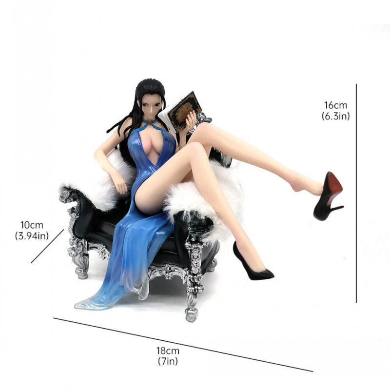 ONE PIECE Sofa Nico¬¨‚àëRobin Figures Nico¬¨‚àëRobin Sitting Dress Model Statue Boxed-2