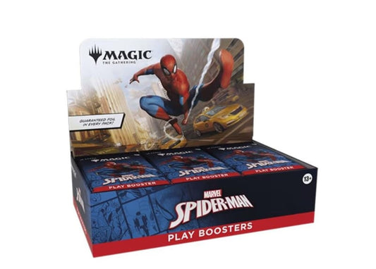 MAGIC: THE GATHERING / MARVEL'S SPIDERMAN / PLAY BOOSTER DISPLAY